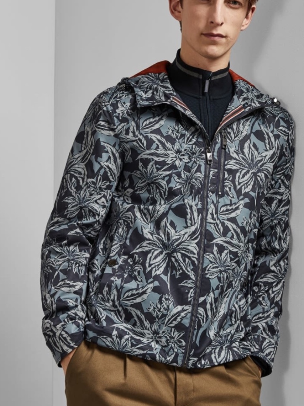Ted Baker Floral Cagoule